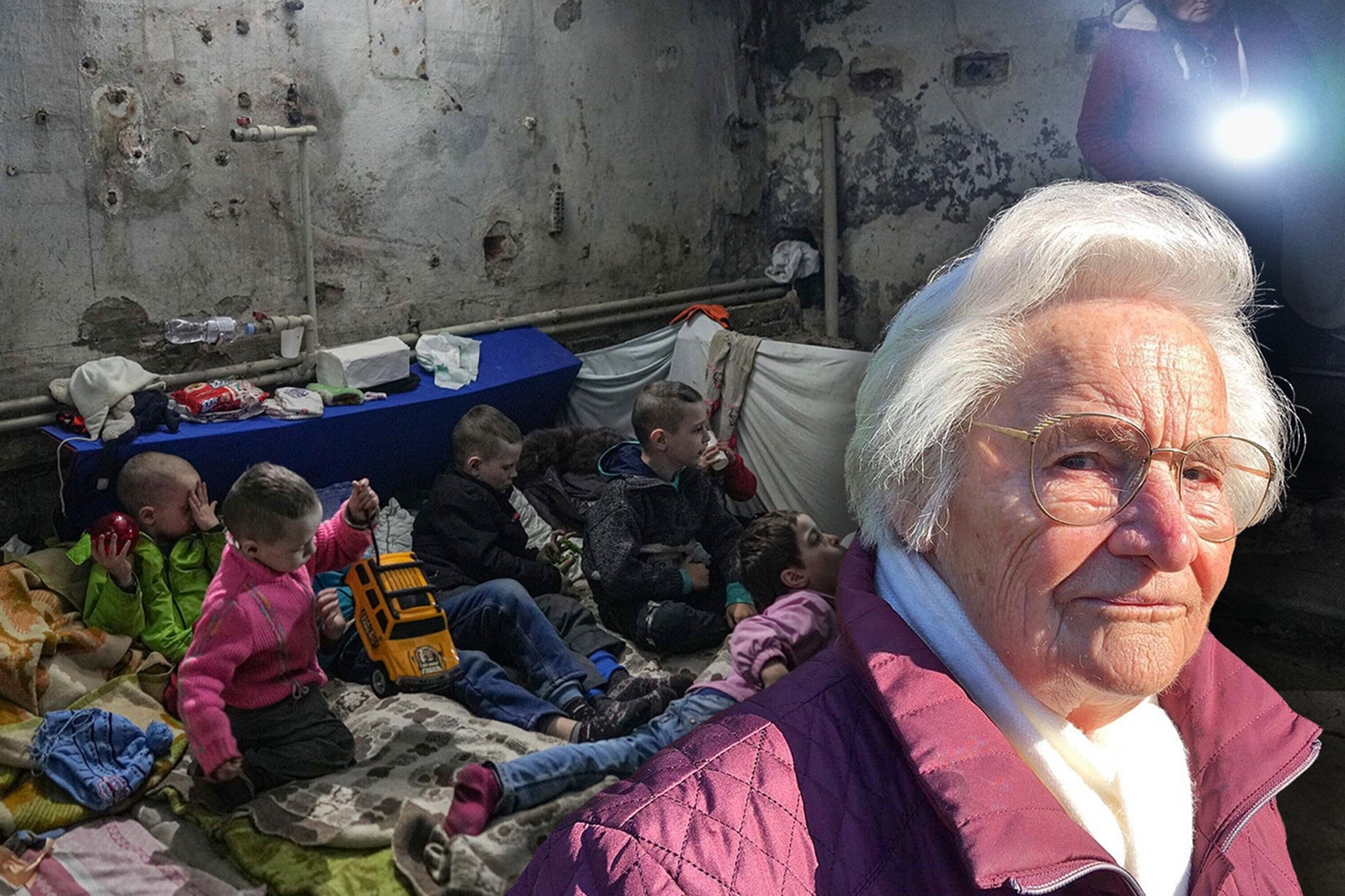 Wenn meine Oma Irene heute Bilder von ukrainischen Kindern in Luftschutzbunkern sieht, erinnert sie sich an die Zeit, als sie vierzehn Jahre alt war. Und selbst in so einem Bunker um ihr Überleben kämpfte.