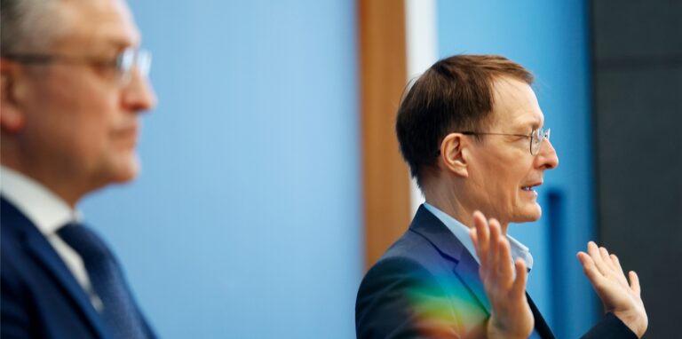 Bundesgesundheitsminister Karl Lauterbach (SPD).