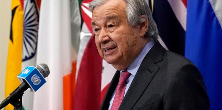 «Die Aussicht auf einen nuklearen Konflikt ist jetzt wieder im Bereich des Möglichen»: UN-Generalsekretär António Guterres.