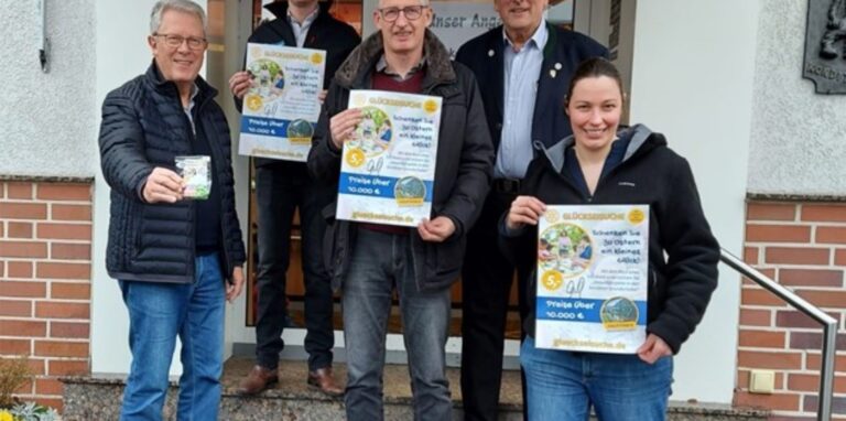 Das Glücksei-Team der Dorstener Rotarier