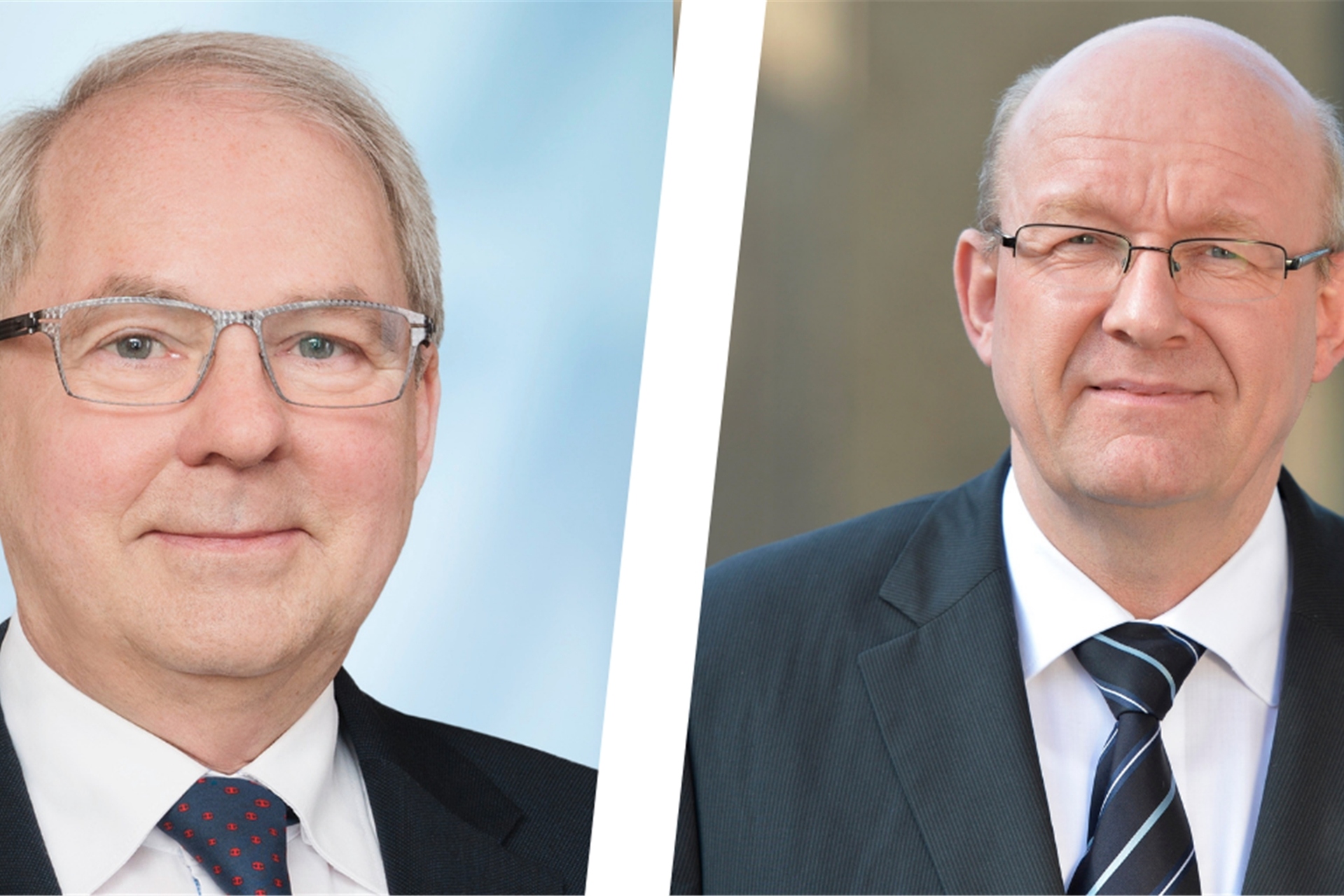 Die Dortmunder Kammerpräsidenten Heinz-Herbert-Dustmann (l.) und Berthold Schröder äußern Kritik an dem Maßnahmenpaket des Bundes zum Umgang mit den hohen Energiekosten.