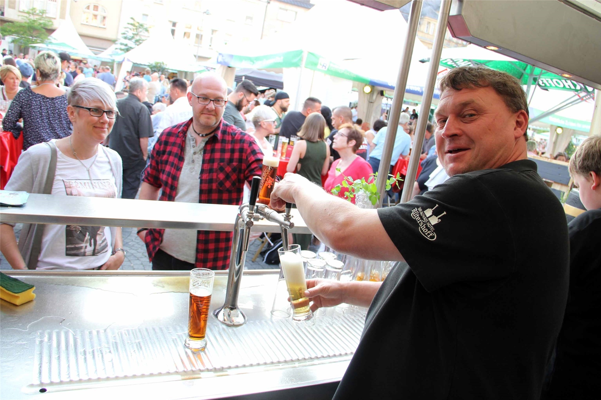 Elmar Bök vom Brauhaus Rütershoff hat reichlich Festival-Erfahrung. Er ist Chef-Organisator des Eriner Bebens beim SV Wacker Obercastrop.