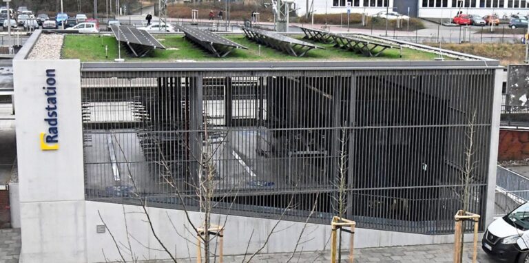 Die neue Radstation am Hauptbahnhof Recklinghausen