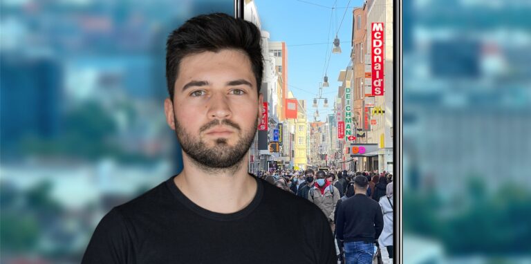 Lukas Wittland präsentiert am 31. März die Video-Nachrichten aus Dortmund.