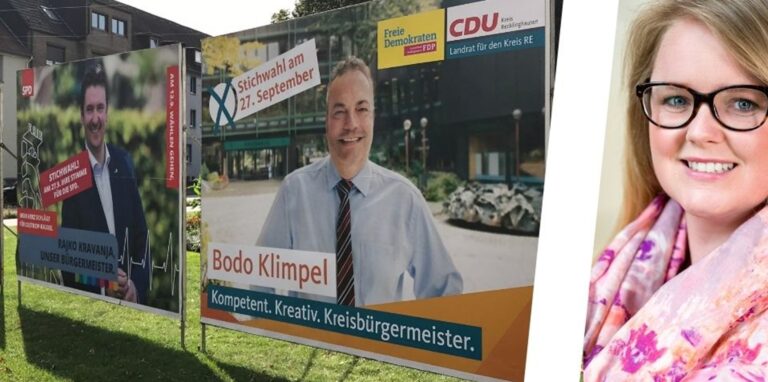 Lisa Kapteinat zog für ihren Wahlkreis bei der vergangenen NRW-Wahl in den Landtag ein. Nun haben sich die Parteien in Castrop-Rauxel auf neue Regeln für Wahlwerbung geeinigt – pünktlich zu Wahlkampf-Beginn.