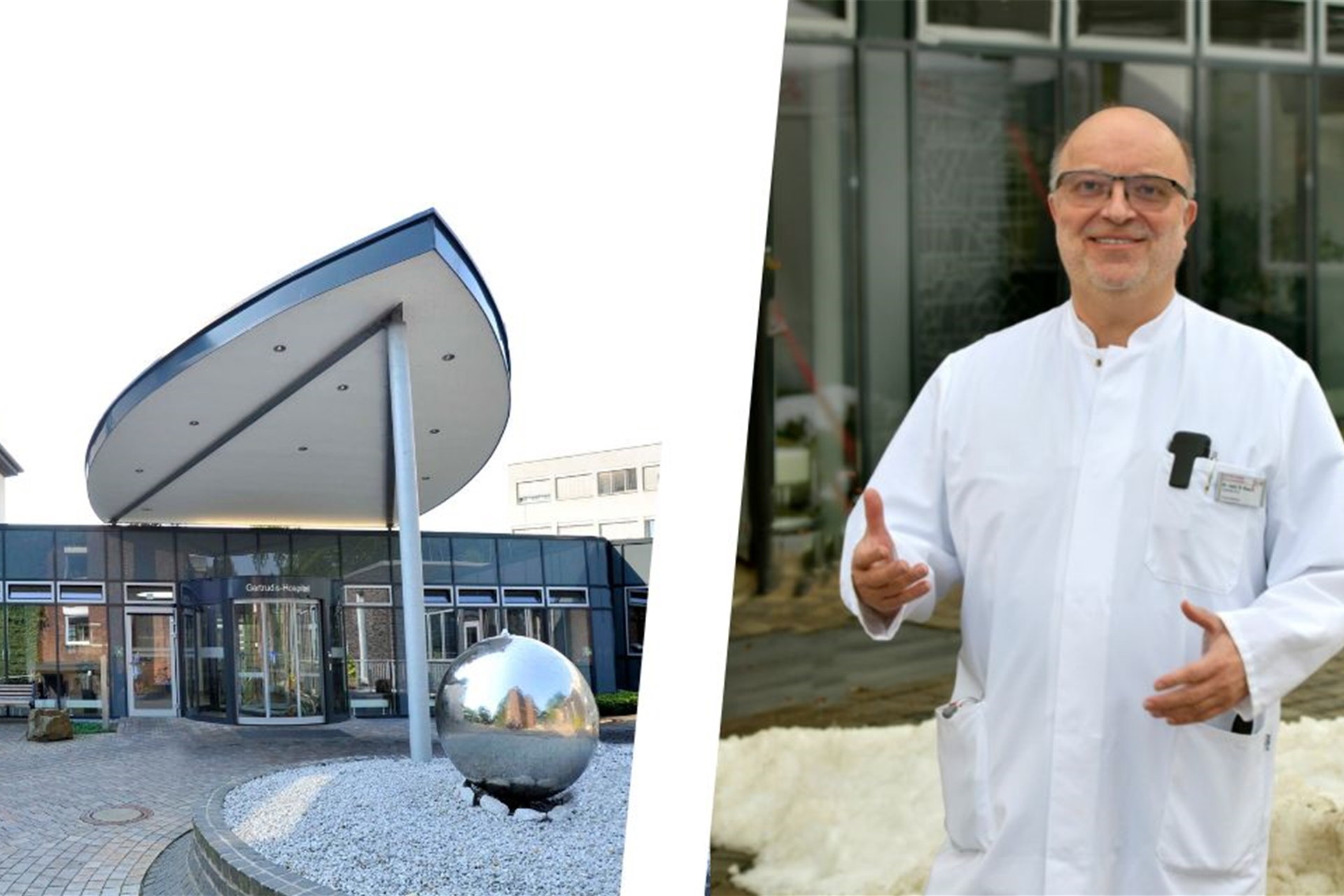 Dr. Berthold Rawert ist Chefarzt der Klinik für Innere Medizin am Westerholter Gertrudis-Hospital.