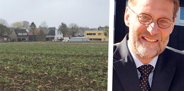 In der neuen Wohnsiedlung Nesberg soll umweltschonend geheizt werden. Wie das Konzept der Stadtwerke für die 80 Häuser aussieht, stellte Dr. Bernhard Klocke, technischer Geschäftsführer, vor.