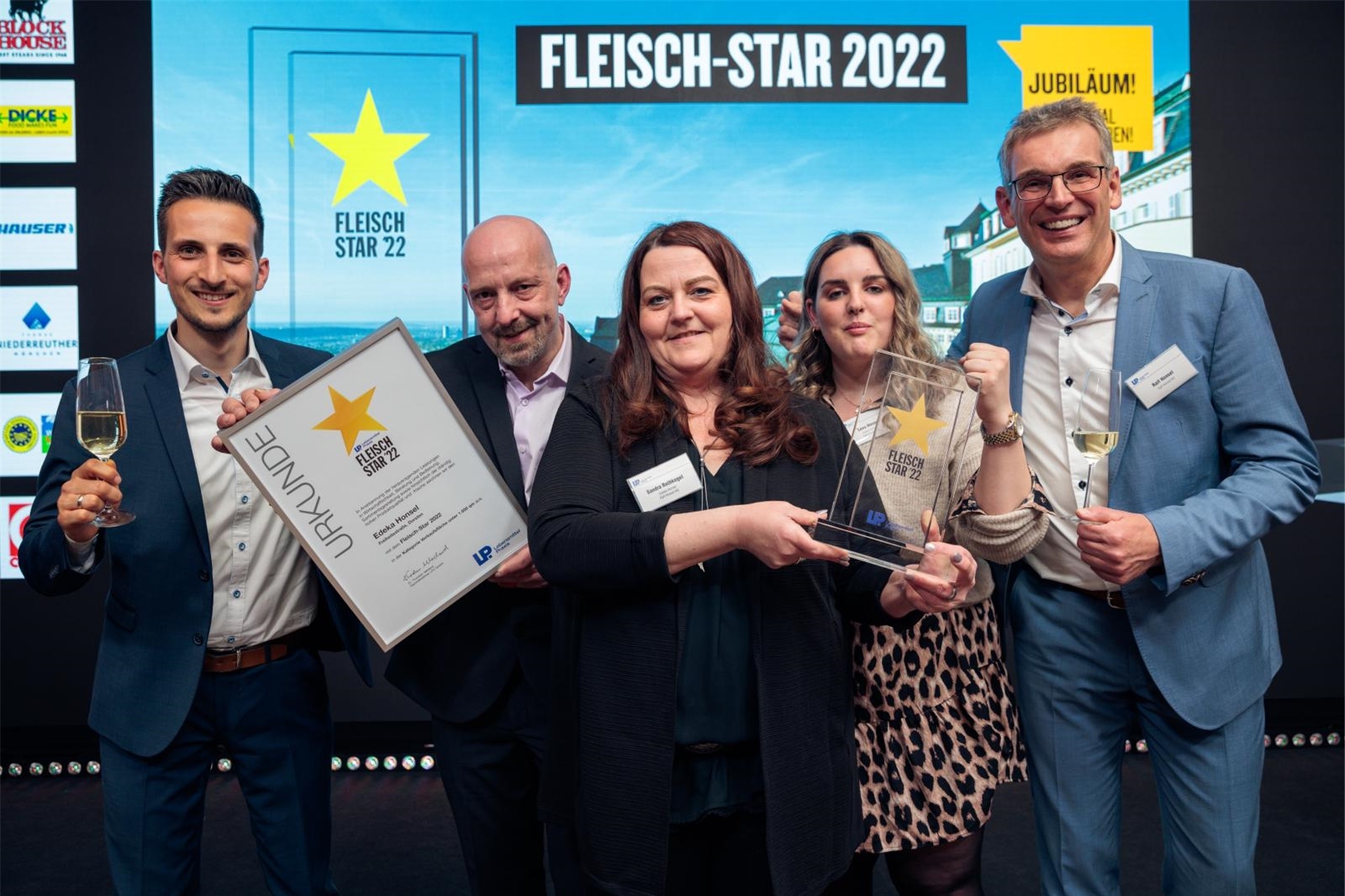 Preisverleihung: Der Fleischstar 2022 geht an Edeka Honsel.