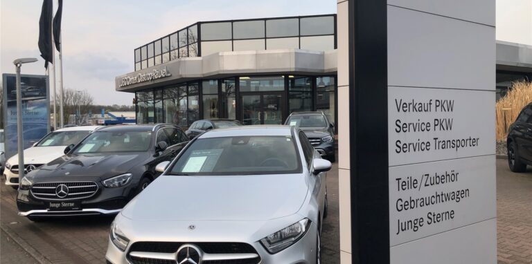 Mercedes Lueg gibt den Standort an der Daimlerstraße in Castrop-Rauxel auf. Damit entsteht eine Lücke am Westring.