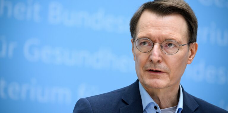 Karl Lauterbach (SPD), Bundesminister für Gesundheit.