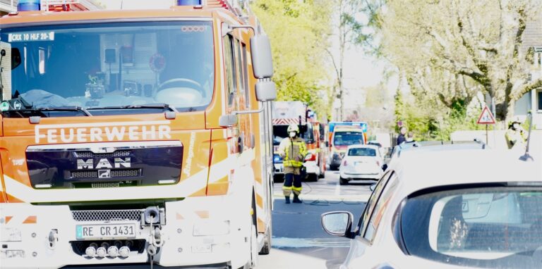 Zu einem Wohnungsbrand an der Marienstraße musste die Castrop-Rauxeler Feuerwehr am Mittwoch, 20. April, ausrücken.