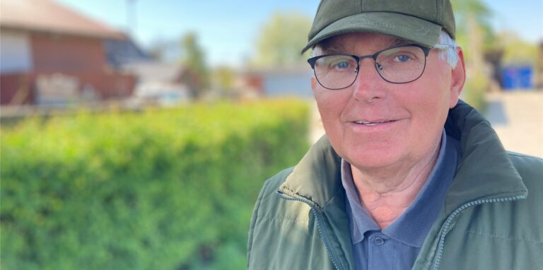 Heinrich zur Nieden versteht nicht, warum der Kabelschaden nicht längst behoben werden konnte.