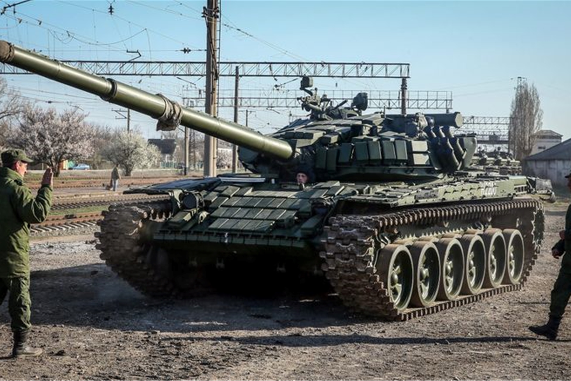 T-72-Panzer der russischen Armee (Archivbild). Slowenien soll eine größere Stückzahl seiner T-72-Kampfpanzer an die Ukraine abgeben und aus Deutschland dafür Ersatz erhalten.