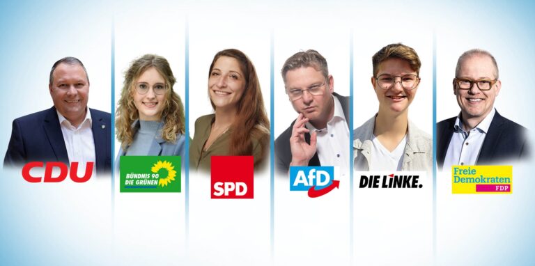 Drei Kandidatinnen und drei Kandidaten stellen sich live unseren und Ihren Fragen.