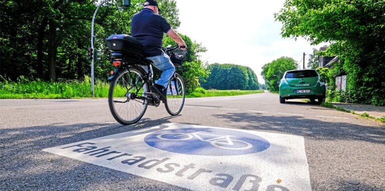 Fahrradstraße in Recklinghausen