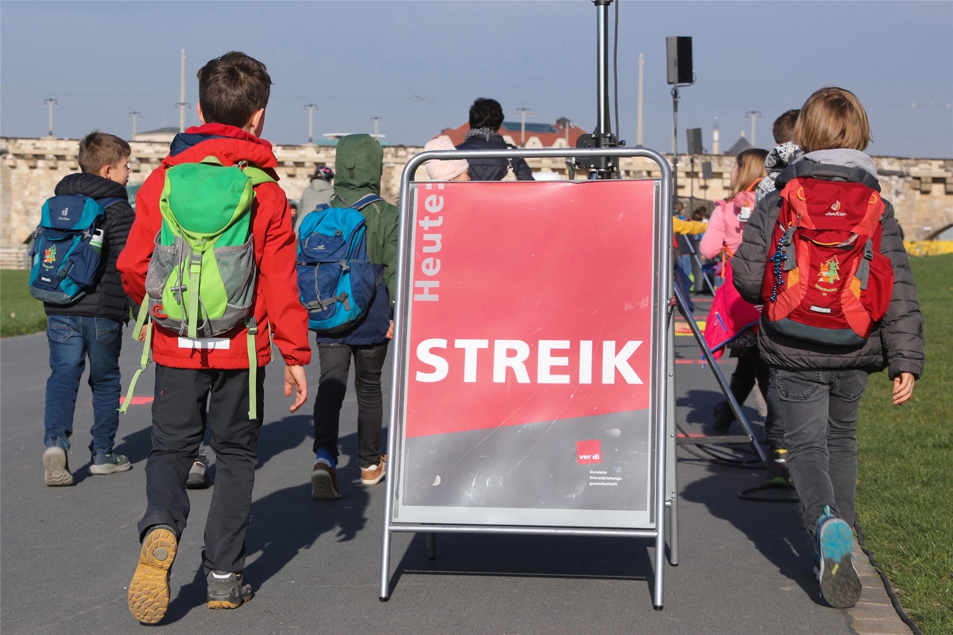 In den städtischen Kitas wird wieder gestreikt. (Symbolbild)