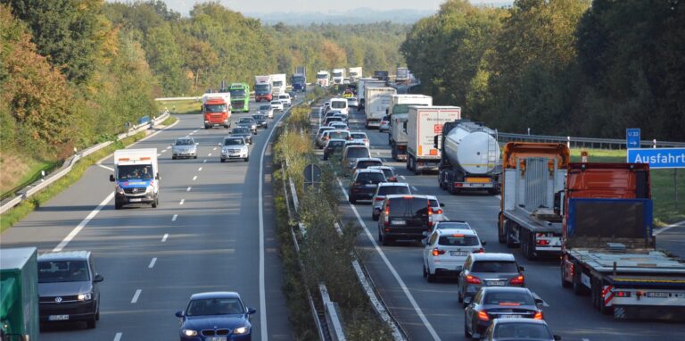 Die A43 führt auch durch Haltern am See.