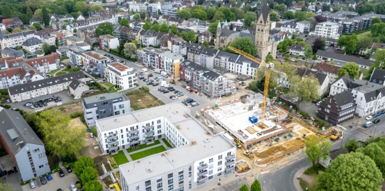 Luftbild vom Paulusanger, Recklinghausen.