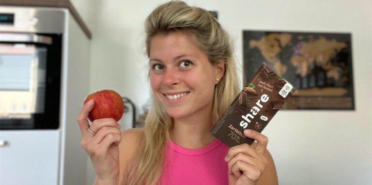 Was sollte man essen, wenn man Gewicht verlieren möchte: Schokolade oder Apfel? Die Antwort lautet: beides!