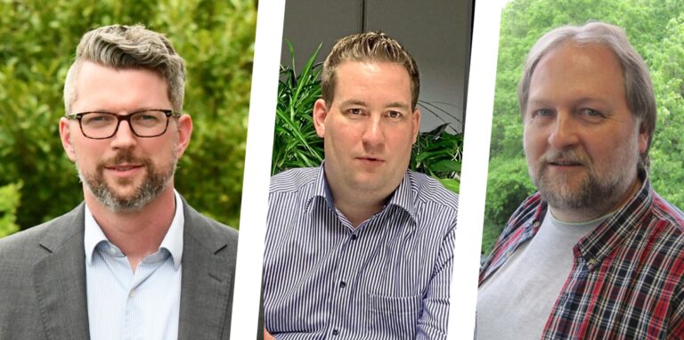 Marler Lokalpolitiker: (v. li.) Thomas Terhorst (CDU), Brian Nickholz (SPD) und Michael Sandkühler (Bündnis90/Die Grünen)