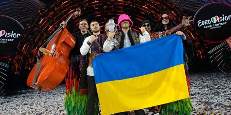 Das Kalush Orchestra aus der Ukraine gewann den diesjährigen Eurovision Song Contest.