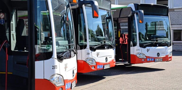 Die Busse der Vestischen in Dorsten