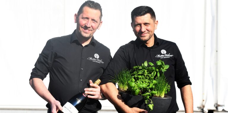 OE schlemmt wieder: Auch Christof Kopij und Marcin Kopij vom Restaurant „Mutter Wehner“ sind vom 20. bis 22. Mai mit von der Partie.