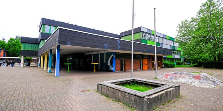 Außenansicht der Gesamtschule Waltrop