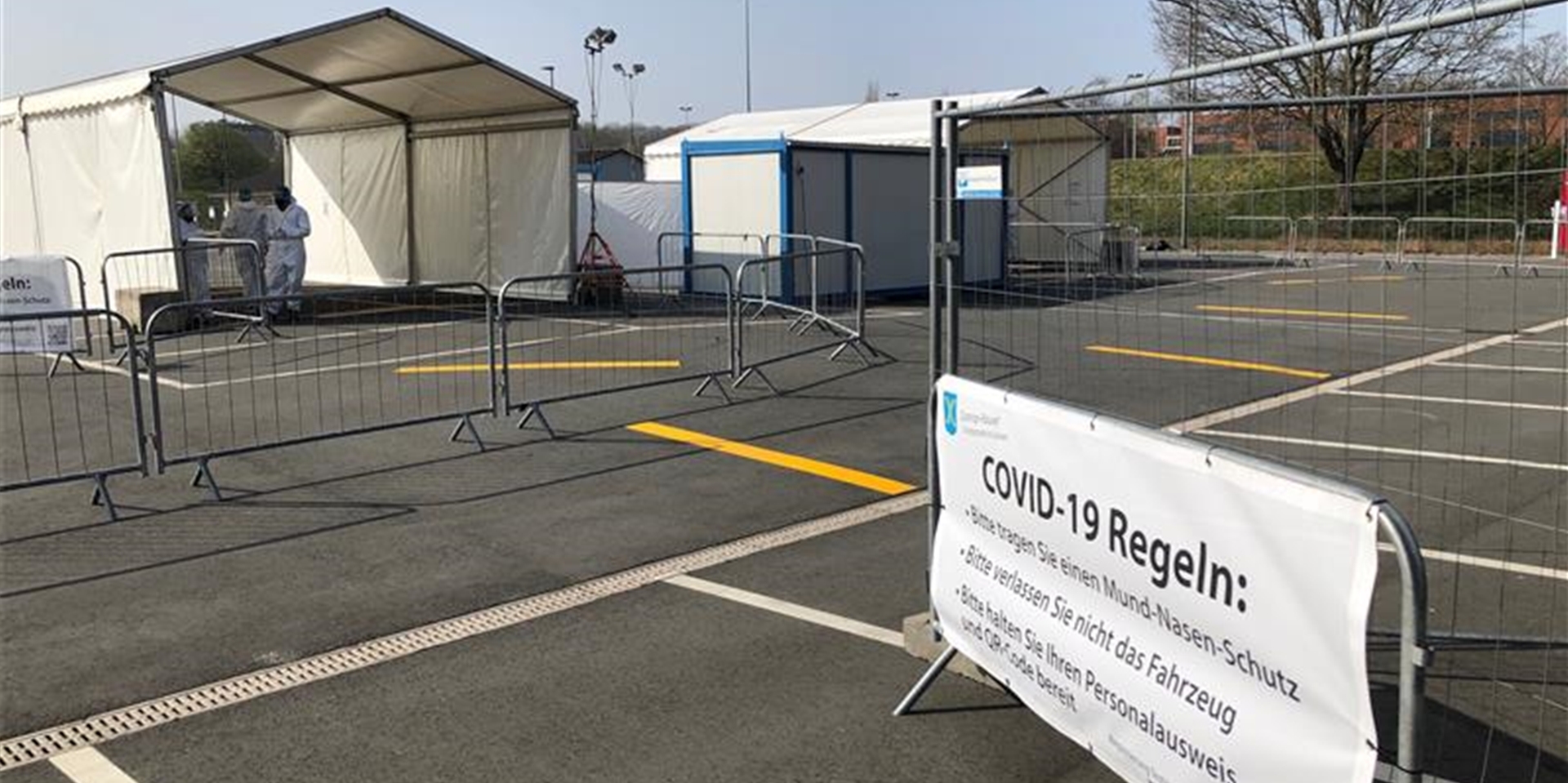 Das Schnelltestzentrum am Stadtmittelpunkt wird nach 14 Monaten geschlossen.