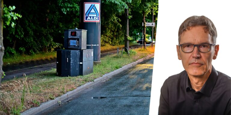 Einen Tag lang wurde Panzerblitzer Kai-Uwe als Verkehrszähler eingesetzt. MZ-Redakteur Heinz-Peter Mohr wundert sich darüber.