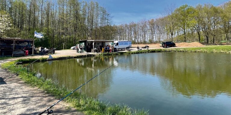 Die Fischteiche in der Ried: Ist das noch Herten oder schon Marl?