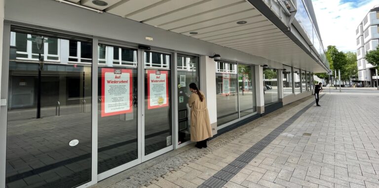 Noch ist im Ladenlokal zwischen Westenhellweg und Kampstraße wenig zu erkennen – doch es gibt einen Nachfolger.