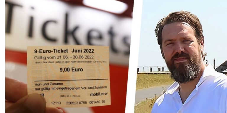 Christoph van Bürk, Pressesprecher der Vestischen, zieht eine erste Bilanz zum Vorverkauf des 9-Euro-Tickets in Herten und Umgebung.