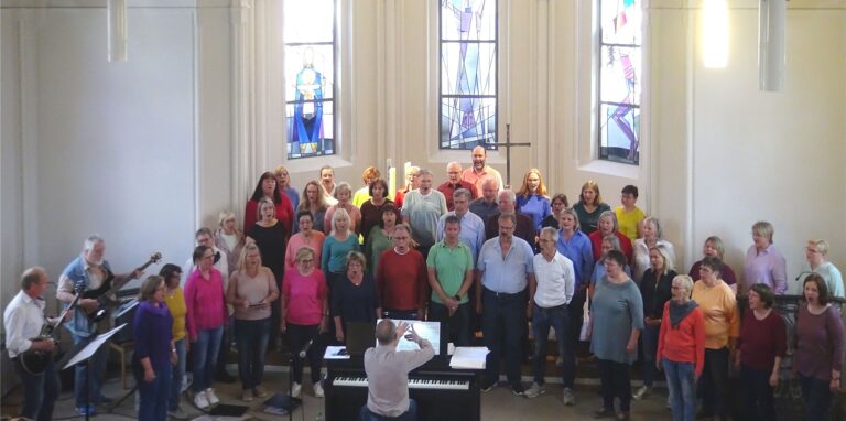 Der Dorstener Chor „Swinging Church“ in der Johanneskirche