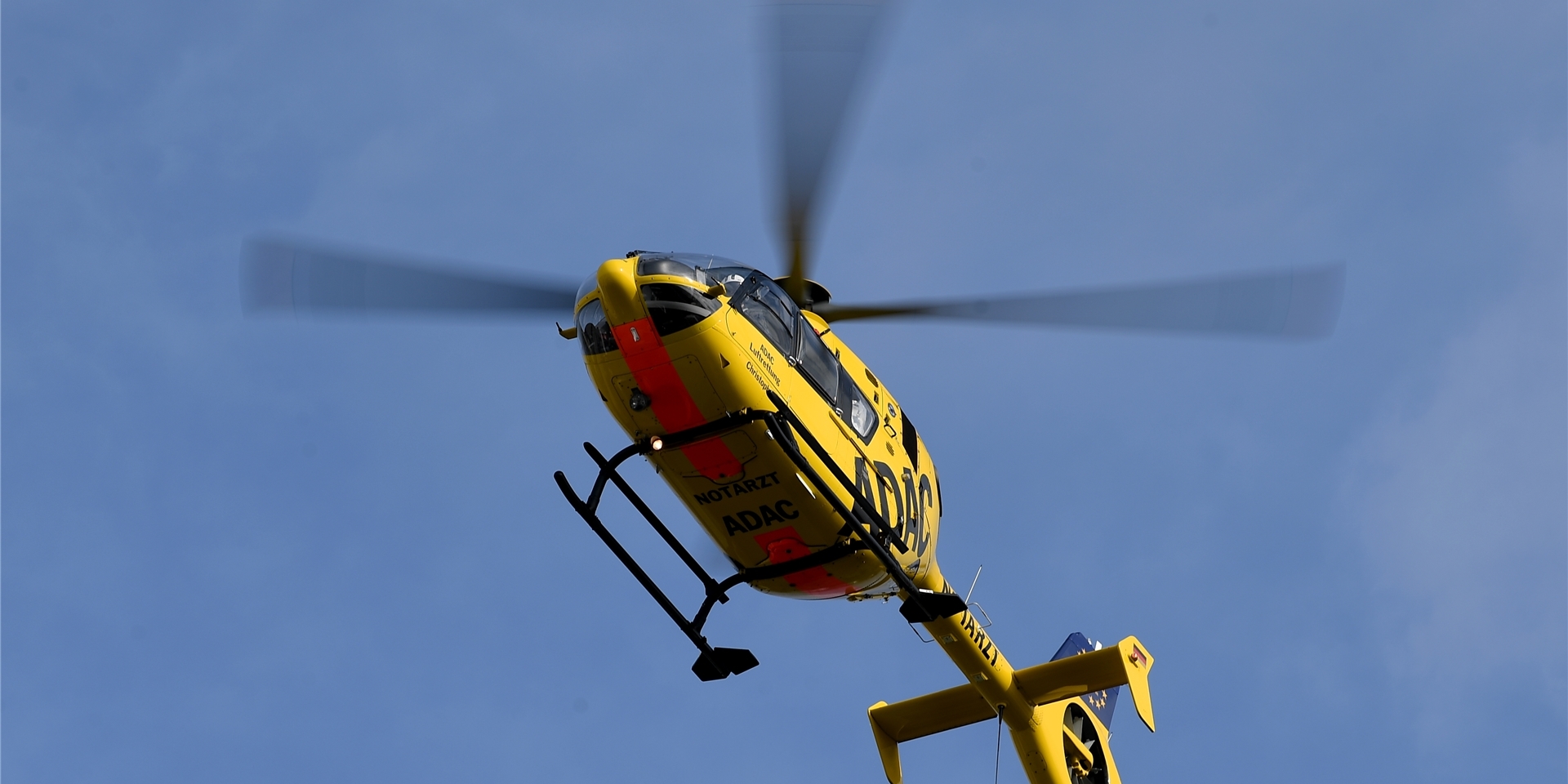 Ein Rettungshubschrauber