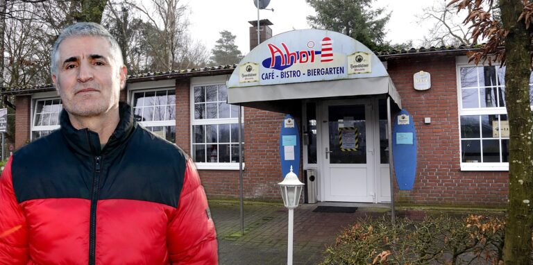 Pächter Emir Ali Salvar (Bild) und Betreiber Bernhard Fischer freuen sich, dass das Café Ahoi jetzt renoviert wird.