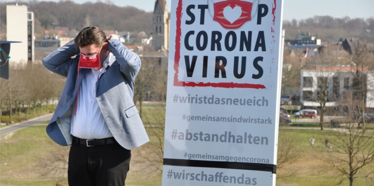 Bürgermeister Rajko Kravanja hat Corona. Er bemerkte die Infektion am Pfingstsamstag nach einem negativen Selbsttest am Morgen und einem positiven am Abend.