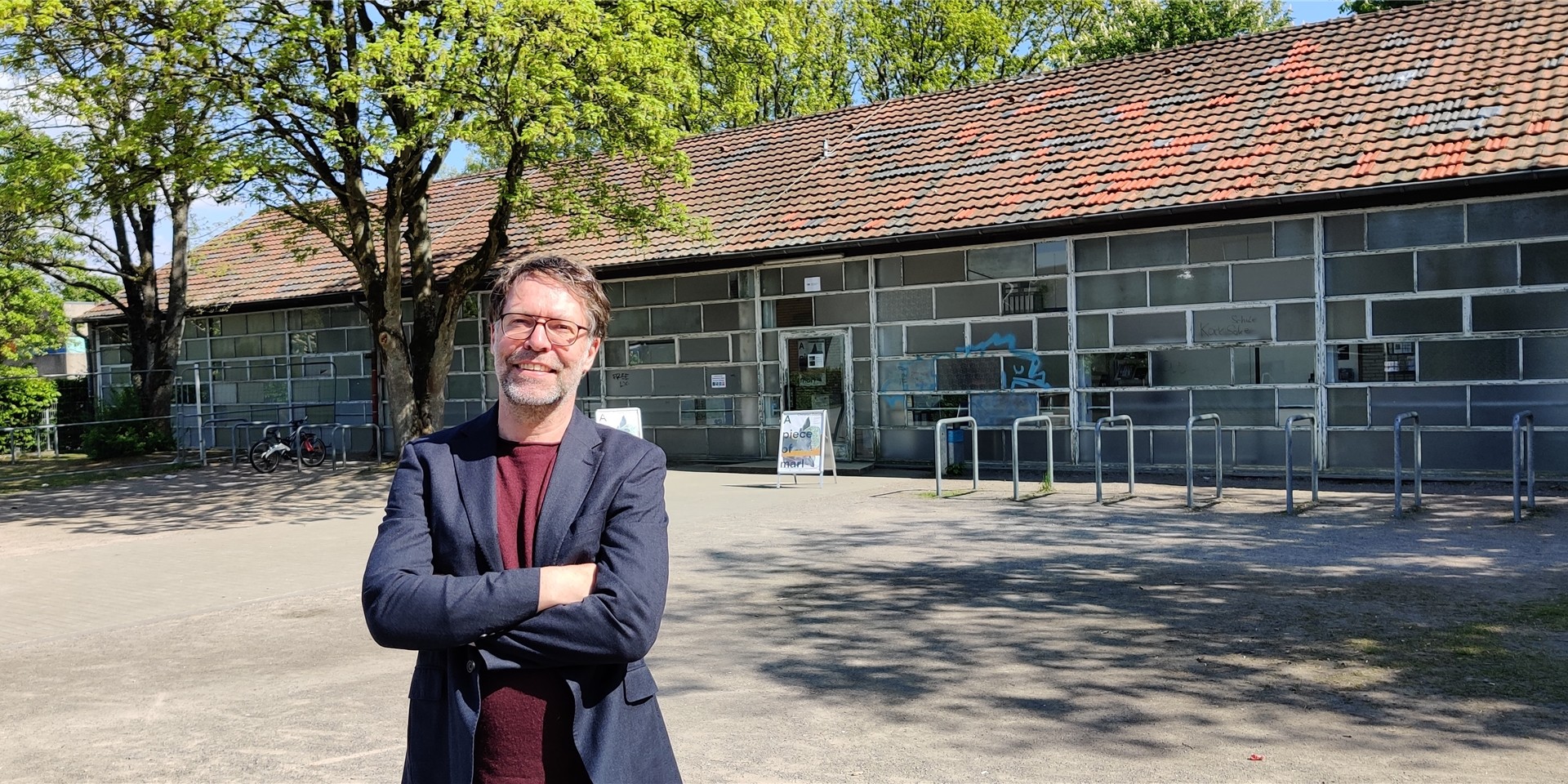 Museumsleiter Georg Elben lädt zum Sommerfest ein.