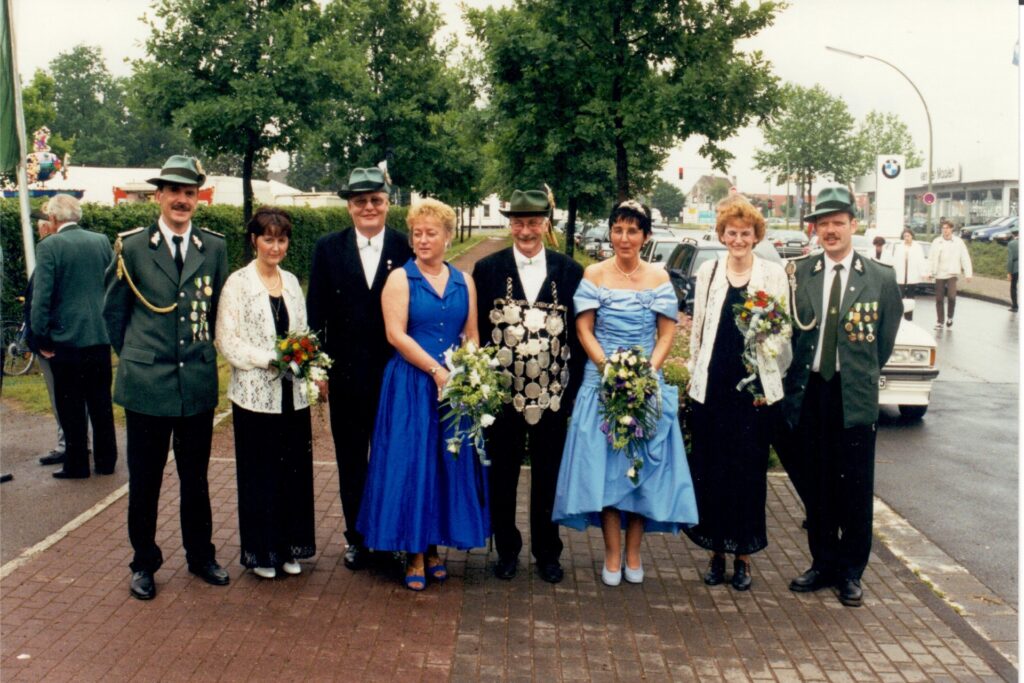 Silberpaar von 1996-98 Klaus Nitsch & Monika Reuter.