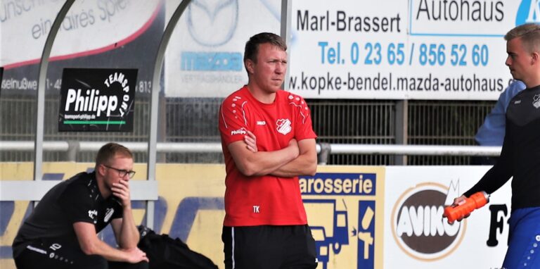 Sein Kader bekommt Zuwachs: Sinsens Trainer Timo Koscholleck