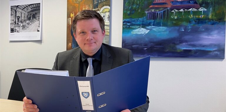 Bürgermeister Andreas Stegemann hat begründeten Zweifel daran, dass Haltern in den kommenden Jahren schrumpfen wird.