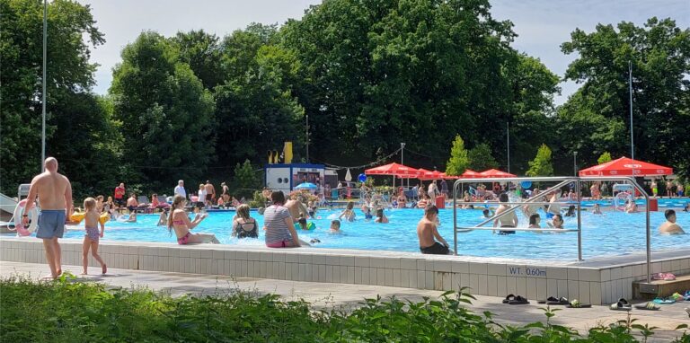 Das Freibad „Parkbad Nord“ erwartet am Samstag bis zu 3000 Gäste.
