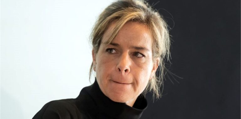 Mona Neubaur (Bündnis 90/Grüne), Wirtschafts- und Klimaschutzministerin in Nordrhein-Westfalen, bei der Frühjahrskonferenz der Wirtschaftsminister der deutschen Bundesländer.