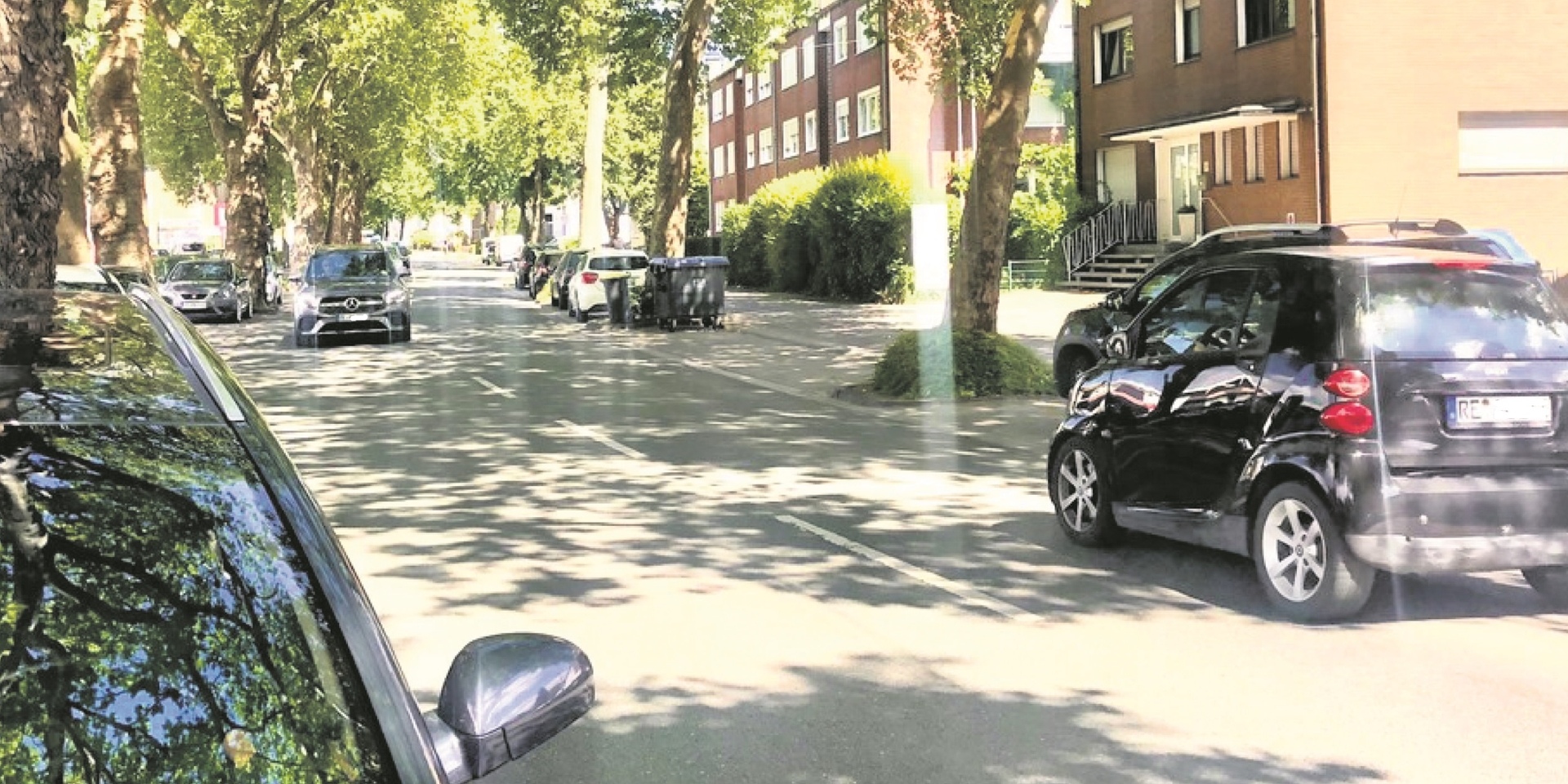 Auch in Höhe Lidl und Knödgen erhält die Castroper Straße eine neue Decke.