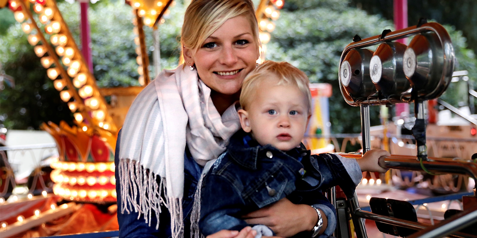 Das Kinderkarussell konnte beim Heimatfest 2015 überzeugen.