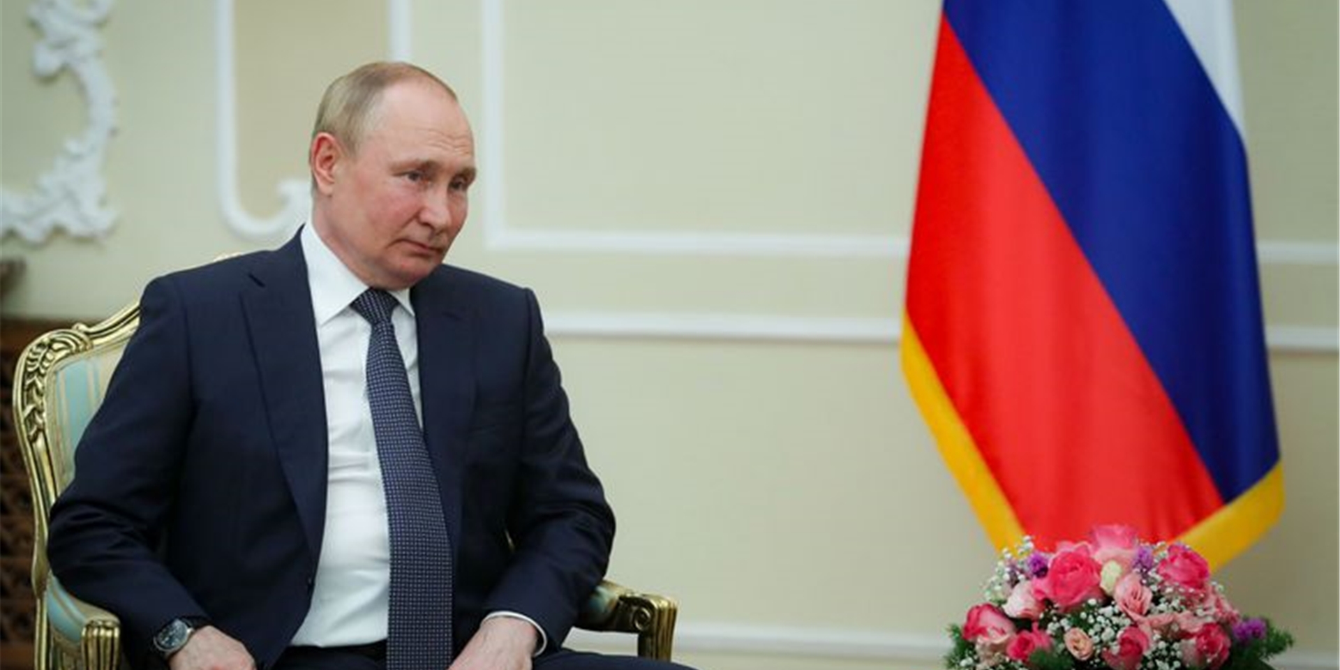 Kremlchef Wladimir Putin bei Gesprächen in Teheran.