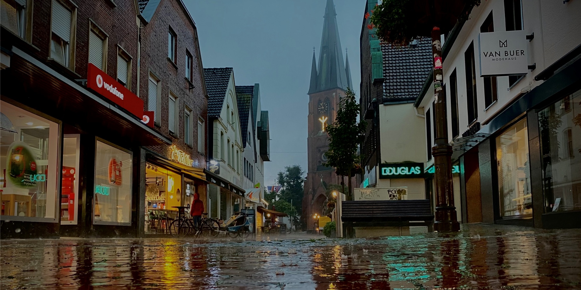 Noch heute soll es in Haltern am See regnen und gewittern.