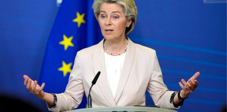 Ursula von der Leyen, Präsidentin der Europäischen Kommission.