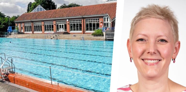 Bleibt das Außenbecken im Freibad am Wochenende wieder menschenleer? Stadtwerke-Sprecherin hat dazu Neuigkeiten für alle Schwimmfans.