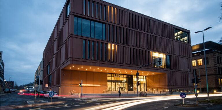 Das Justizzentrum in Bochum, Sitz des Landgerichts.